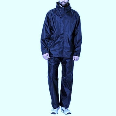 Picture of Raincoat 100% Waterproof Gurranty With Trouser - Navy Blue - Blue - 18years+