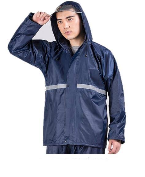 Picture of Raincoat 100% Waterproof Gurranty With Trouser - Navy Blue - Blue - 18years+
