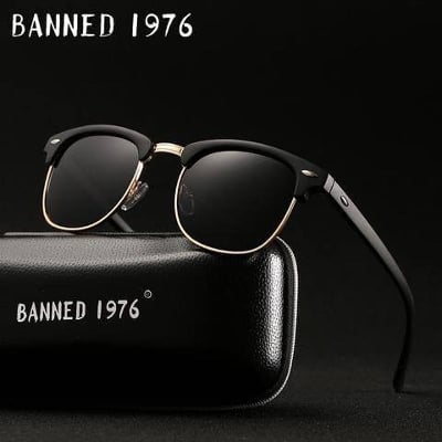 Picture of Polarized Sunglasses Classic Cool Retro Men SunGlasses