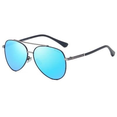 Picture of Polarized Metal Body Lastest Stylish Aviator Sunglasses For Men