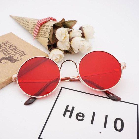 Picture of Round Fashion Men And Women SunGlasses