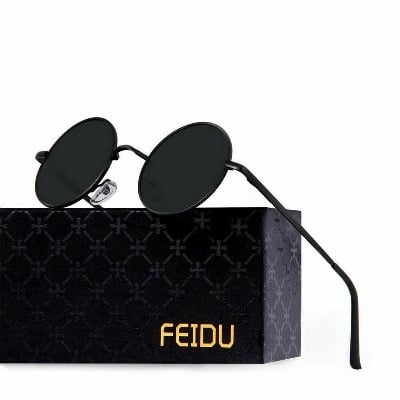 Picture of Metal Frame Black SunGlasses