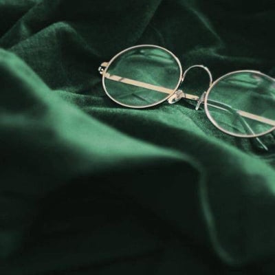 Picture of Frame Clear Lens Round Glasses Fake Glasses