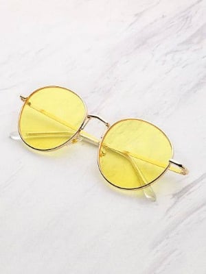 Picture of Round Fashion Men And Women SunGlasses