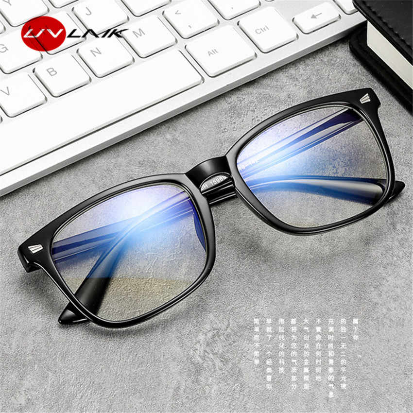 Picture of Glasses Black Frame Anti-blue Light Fashion Glasses