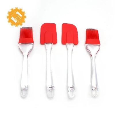 Picture of Silicone Spatula and Pastry Brush Set - Multicolor