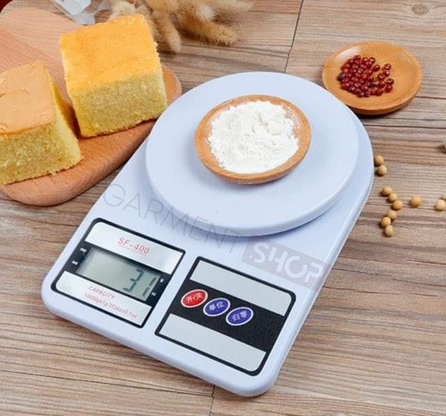 Picture of Digital Kitchen Scale - White - White