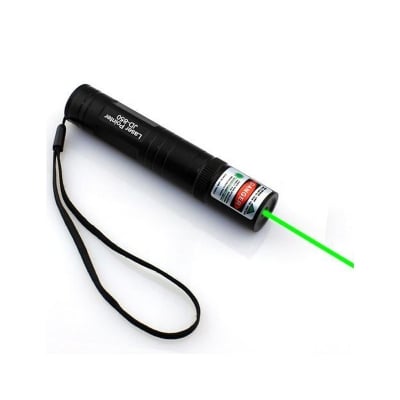 Picture of Green Laser 303 Pointer 10KM Adjustable Focus – High Power Professional Laser Light for Outdoor, Presentation, Astronomy Pointing