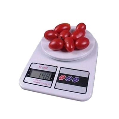 Picture of Digital Kitchen Scale - White - White