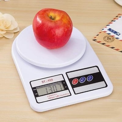 Picture of Digital Kitchen Scale - White - White