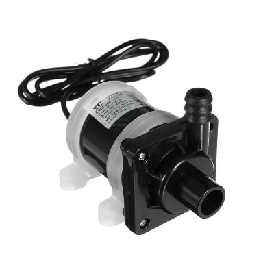 Picture of 10L/min DC 12V Brushless Water Pump High Quality - Black