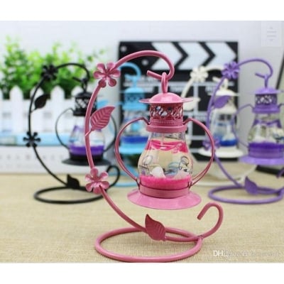 Picture of Hariken Candel Showpiece with candle holder - Multicolor