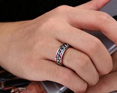 Picture of Finger Ring for Men - Multicolor