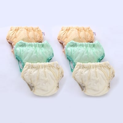 Picture of Pack of 6 Waterproof Plastic Baby Toddler Pants