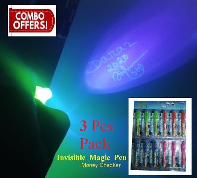 Picture of in 1 Invisible Ink Pen with Money Checker-1pcs