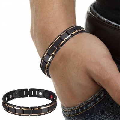 Picture of Men's Stainless Steel Bracelet-1pcs - Black