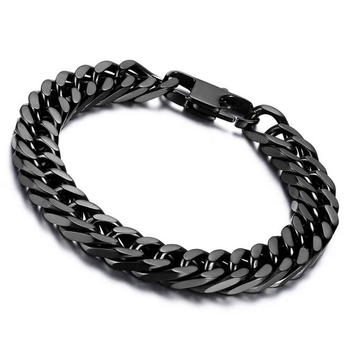 Picture of Men's Powerful Stainless Steel Bracelet-1pc - Black