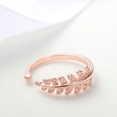 Picture of Fashion Luxury Design Finger ring For Women - Gold - Adjustable