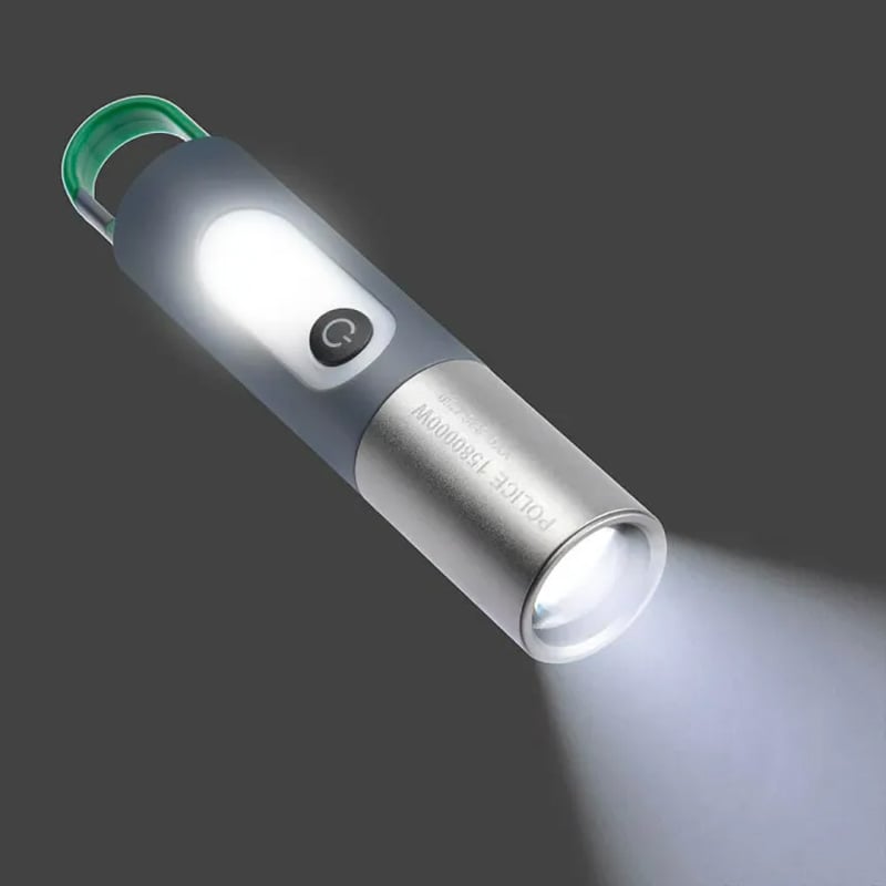 Picture of Digital Thunder X LED2835 Ultra-Bright Waterproof Rechargeable Zoomable Torch Light – High Power LED Flashlight for Outdoor, Camping, Hiking, Emergency, and Night Use
