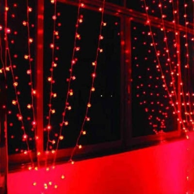 Picture of Red Fairy Lights Waterproof Connectable Timer – 8 Modes Plug in LED String Lights for Bedroom Outdoor Tree Indoor House Party Decoration