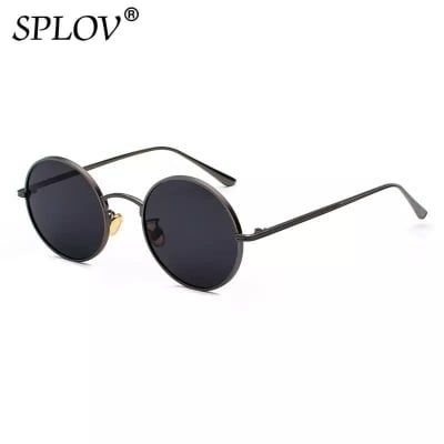 Picture of Retro Black Men Sunglasses - Black