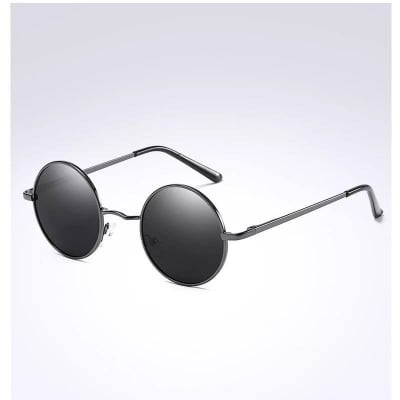 Picture of Retro Black Men Sunglasses - Black