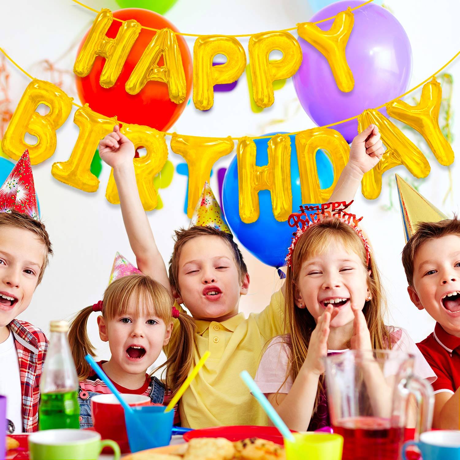 Picture of Happy birthday Baner - Multicolor