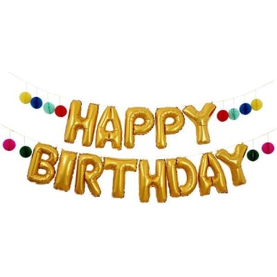 Picture of Happy birthday Baner - Multicolor