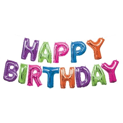Picture of Happy birthday Baner - Multicolor