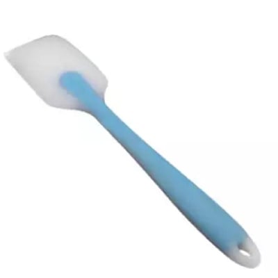 Picture of Baking Tools For Cakes Double Silicone Spatula Spoon Cookie Spatulas Pastry Scraper Mixer Butter Ice Cream Scoop - Blue