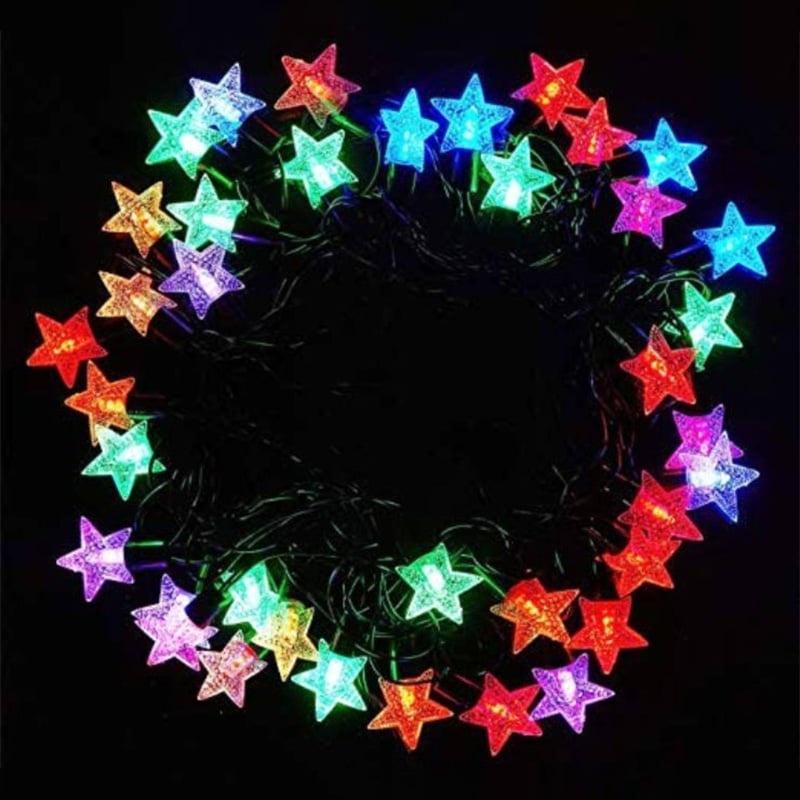 Picture of 28 Piece LED Star Fairy Room Decoration Light 13 Feet Decorative String Light for Wedding Party Bedroom Home Wall Décor