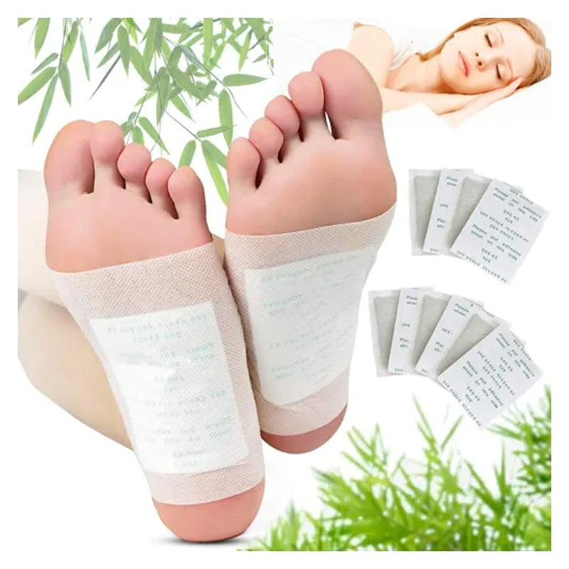 Picture of KINOKI Detox Foot Pad 10 Pads – Herbal Foot Patch for Relaxation, Night Use Foot Care Pads by Pure Mall