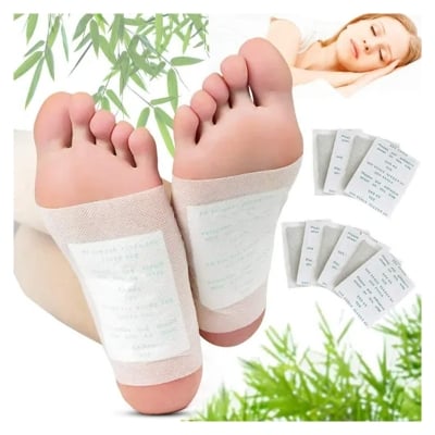 Picture of KINOKI Detox Foot Pad 10 Pads – Herbal Foot Patch for Relaxation, Night Use Foot Care Pads by Pure Mall