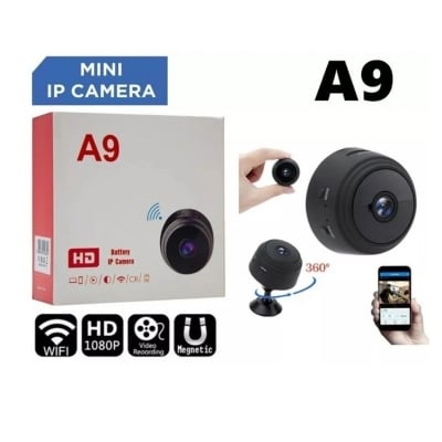 Picture of A9 Mini Camera HD 720P WiFi IP Security Camera – Wireless Home Monitor Remote Mobile Viewing Night Vision Motion Detection Mini Cam