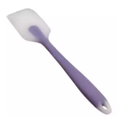 Picture of Baking Tools For Cakes Double Silicone Spatula Spoon Cookie Spatulas Pastry Scraper Mixer Butter Ice Cream Scoop - Purple