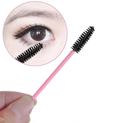 Picture of 1pcs Eyebrow Brush Mascara Lip Brush Comb Wands Eye Lashes - Black