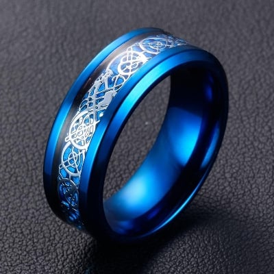 Picture of Superman blue Finger Ring for Men - Blue