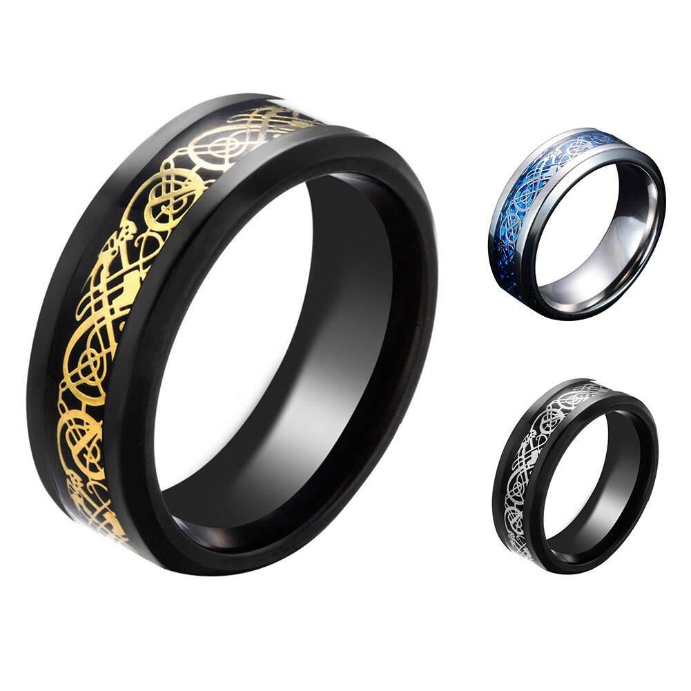 Picture of Superman blue Finger Ring for Men - Blue