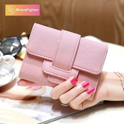 Picture of Small  Leather coach Wallet for women - Pink