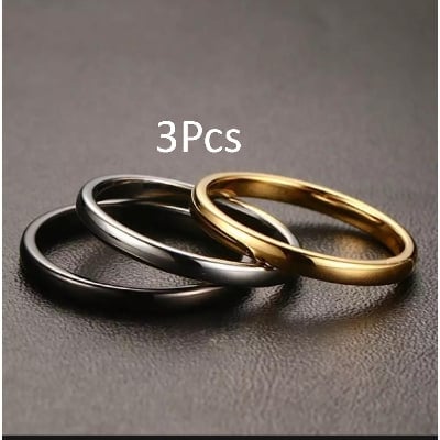 Picture of Finger Ring For Unisex(3 Pcs) - Multicolor