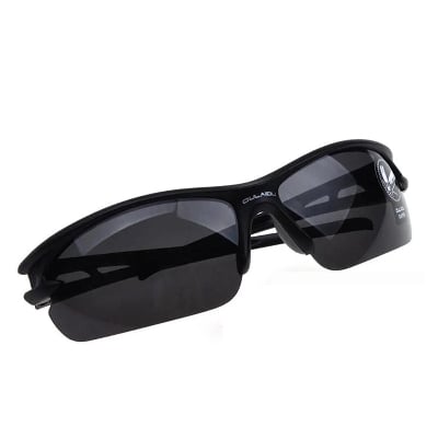 Picture of Black Full Eye Covering Cycling Glasses - Black