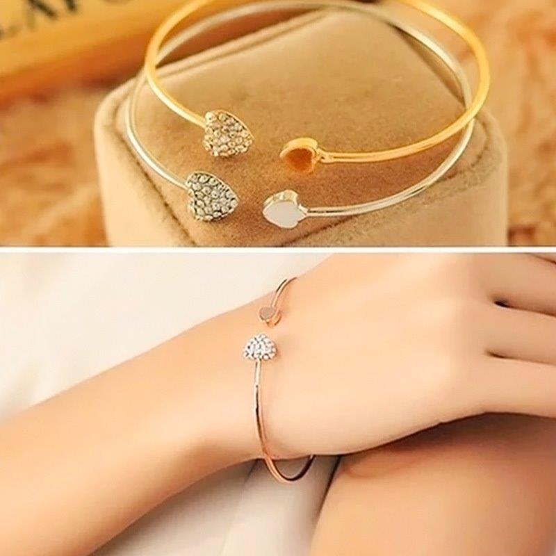 Picture of Women Crystal Cubic Zirconia bracelet - Gold