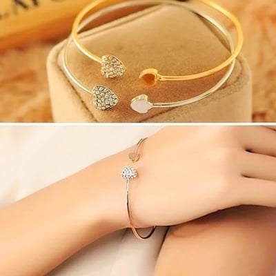 Picture of Women Crystal Cubic Zirconia bracelet - Gold