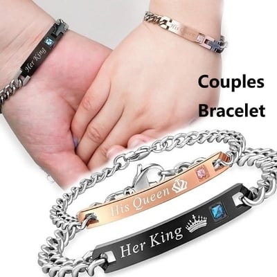 Picture of Fashion Design His And Hers Couple Bracelets - Multicolor