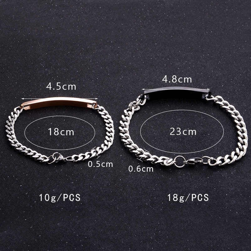 Picture of Fashion Design His And Hers Couple Bracelets - Multicolor