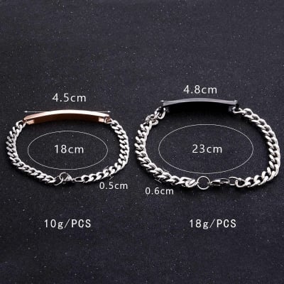 Picture of Fashion Design His And Hers Couple Bracelets - Multicolor