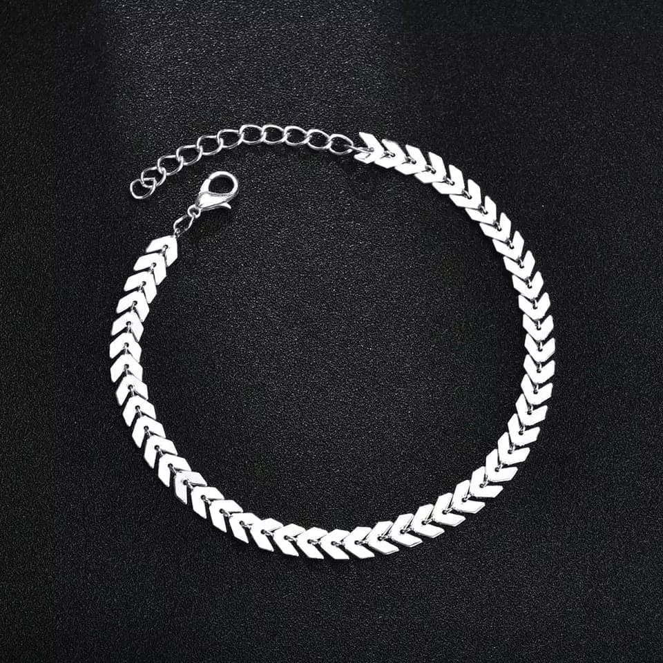 Picture of Stylish New Anklet ( Payel ) For girl and Women - Silver
