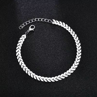 Picture of Stylish New Anklet ( Payel ) For girl and Women - Silver