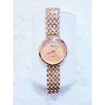 Picture of Stainless Steel Fashion Bracelet Women Watch - Gold