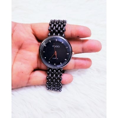 Picture of Stainless Steel Ladies Wrist Watch - Black